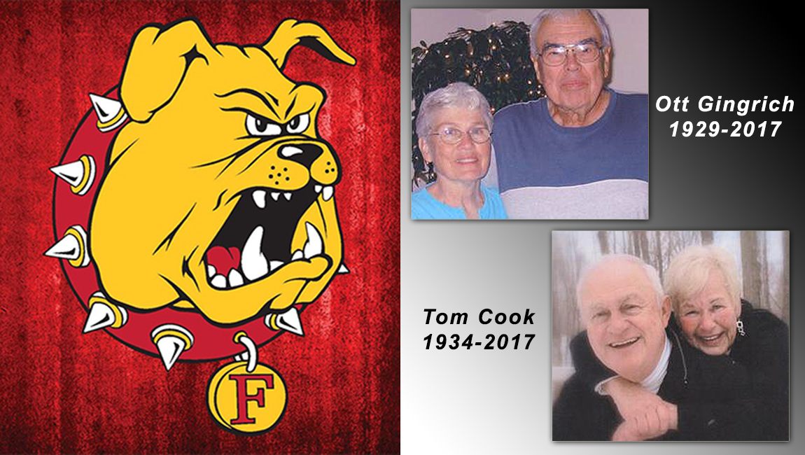 Ferris State Athletics Saddened By Loss Of Longtime Supporters Ott Gingrich & Tom Cook