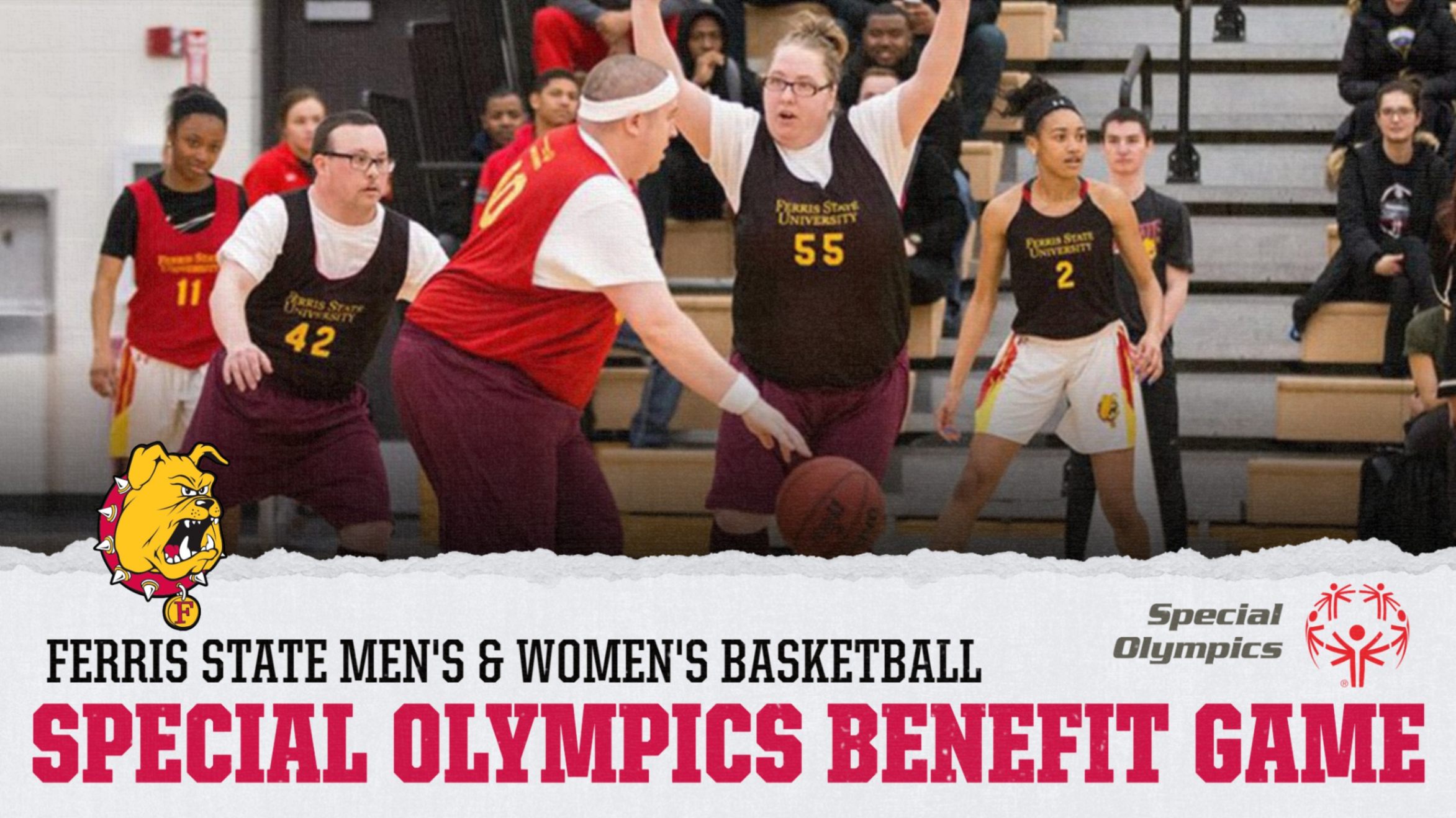 Ferris State Basketball Squads Team Up For Annual Special Olympics Benefit Game April 19