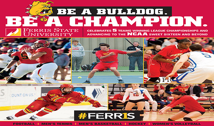 "Be A Bulldog. Be A Champion" - Ferris State Athletics Achieves Championship Success