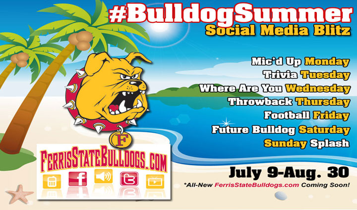 Follow The #BulldogSummer Social Media Blitz