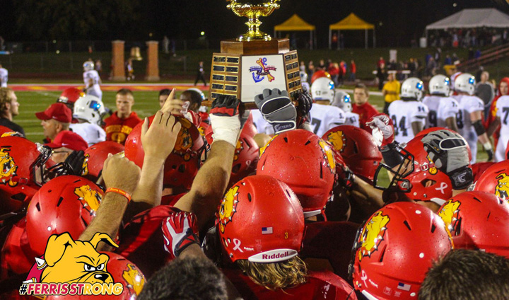 Ferris State Beats Rival GVSU For Second-Straight Year To Keep Anchor-Bone Trophy