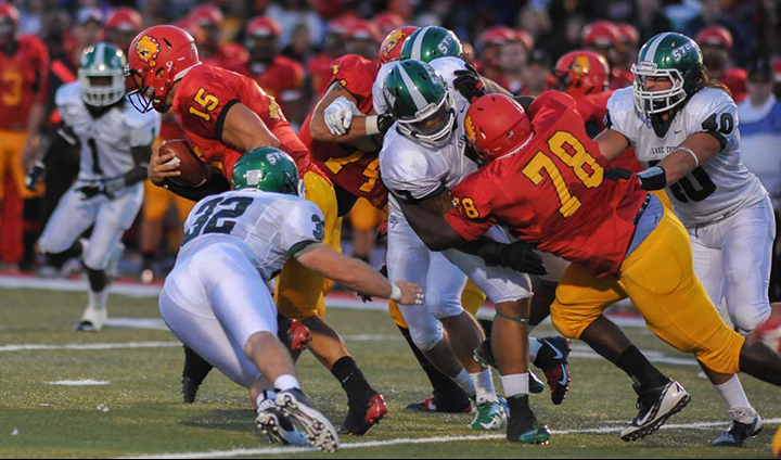 Ferris State Football Outlasts Lake Erie For 56-49 Win In Home & Conference Opener
