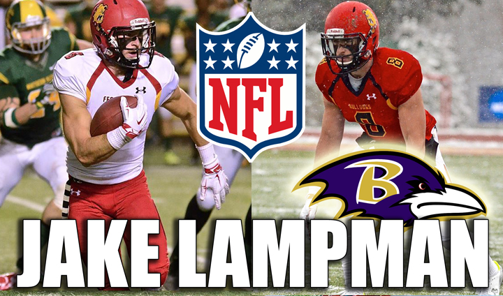 Ferris State's Jake Lampman Invited To Baltimore Ravens' NFL Rookie Camp