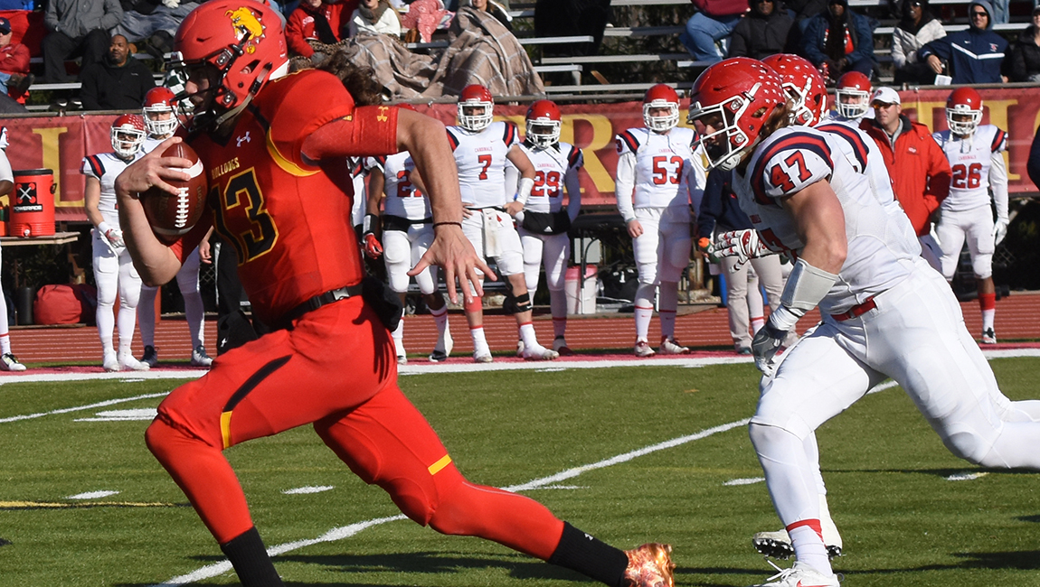 Ferris State Football Posts Statement Victory Behind Play Of Bermingham On Senior Day