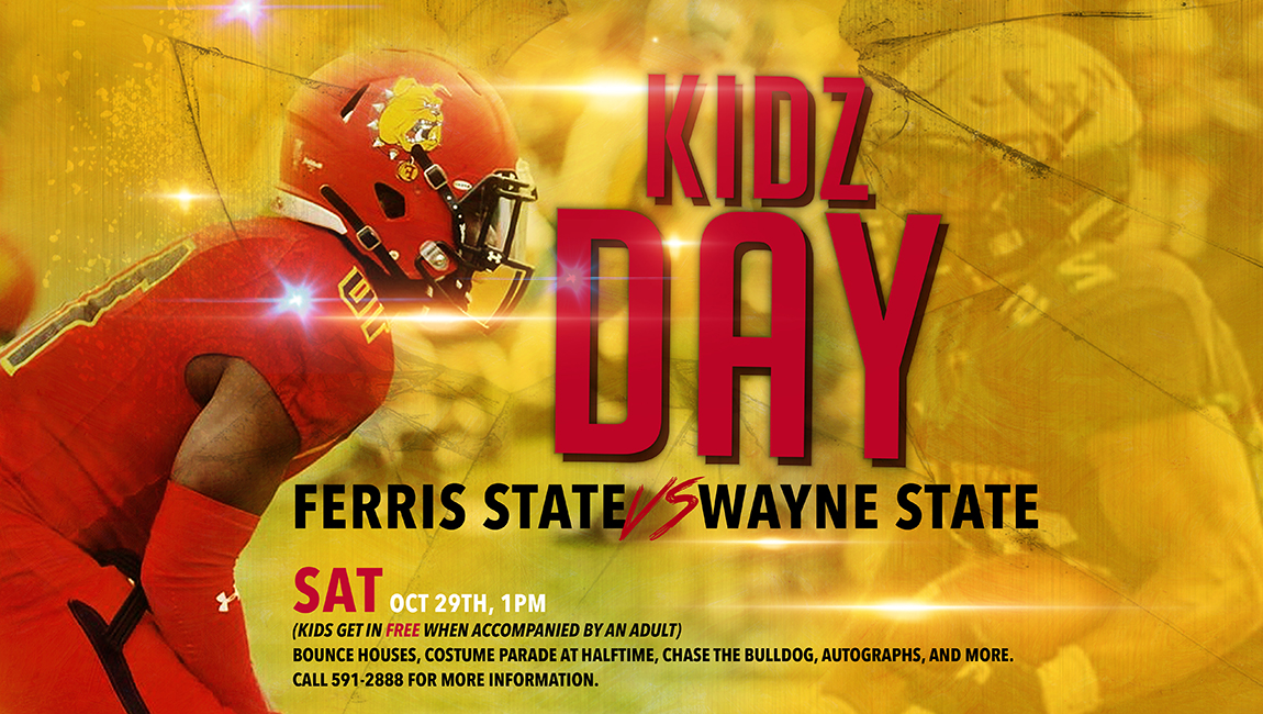 "Kidz Day" Saturday As Bulldogs Battle Wayne State In Showdown Of Nationally-Ranked Squads