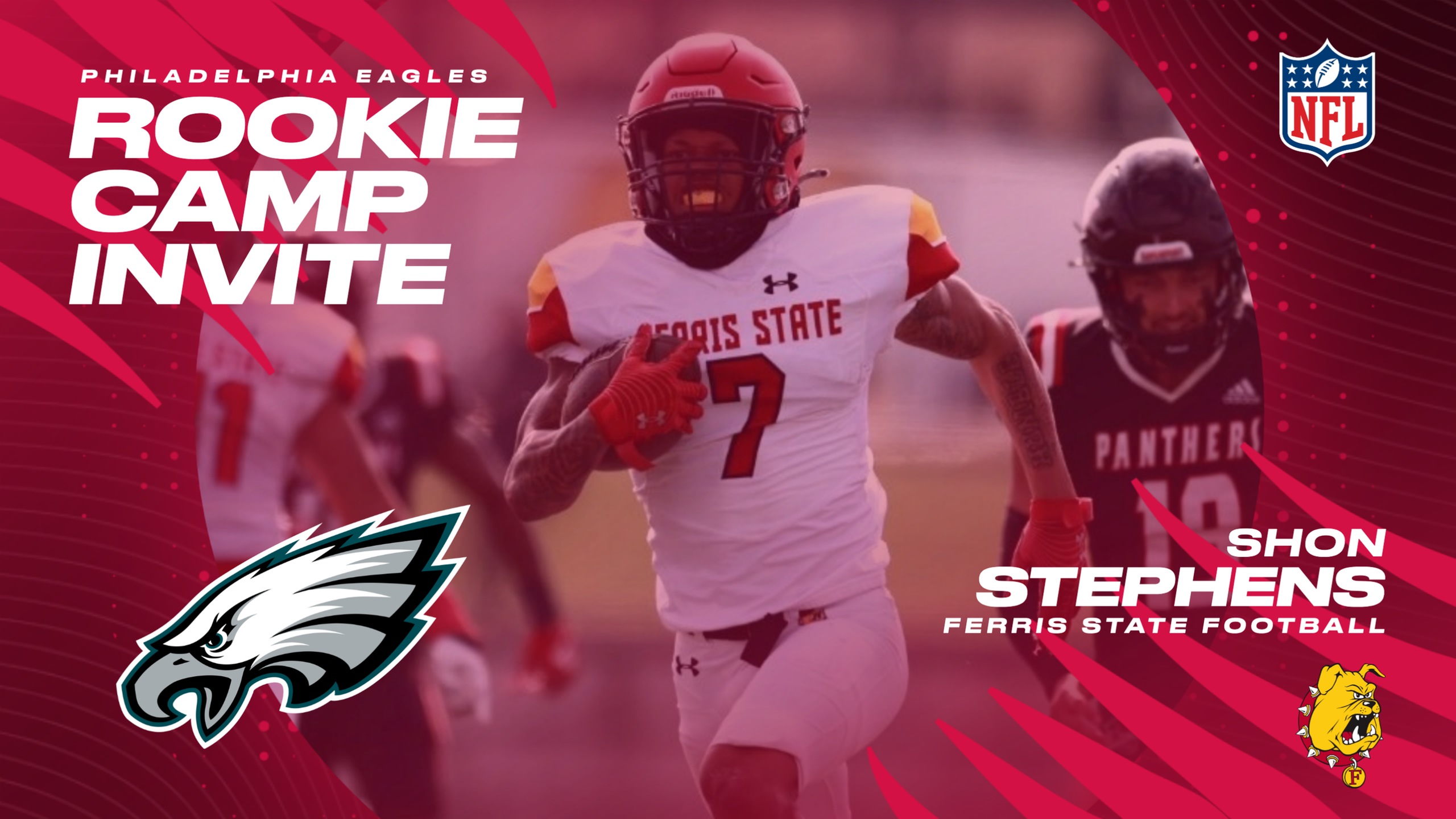 Ferris State's Shon Stephens Earns NFL Rookie Camp Invite From Philadelphia Eagles