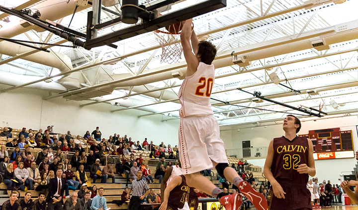 Ferris State Men's Basketball Races Past Longtime Rival Calvin In Decisive Exhibition Victory
