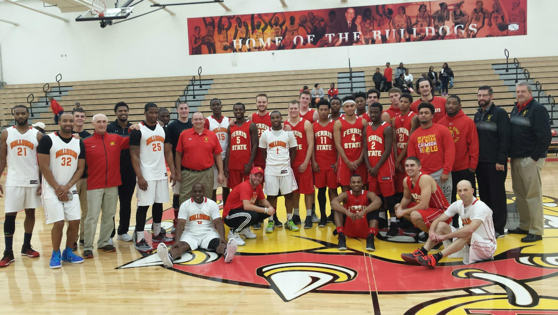 Bulldog Men's Basketball Opens Slate By Beating Past Stars In Annual Alumni Game