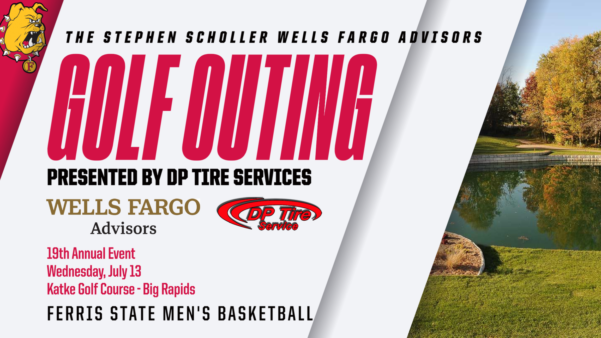 Registration Underway For 19th Annual Ferris State Men's Basketball Golf Outing