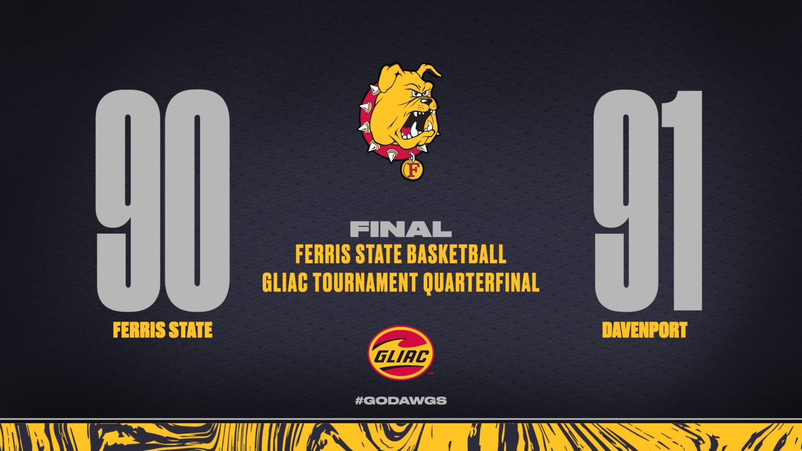 Ferris State Falls In GLIAC Quarterfinals And Now Awaits NCAA Selection Show On Sunday Evening