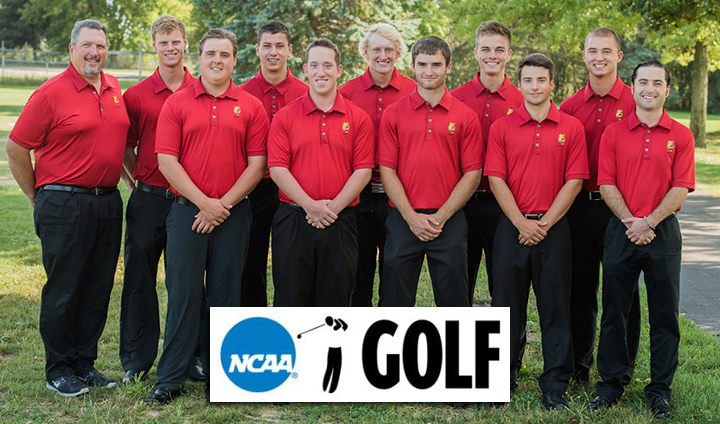 Ferris State Men's Golf Opens NCAA Regional Only Five Strokes Out Of First Place