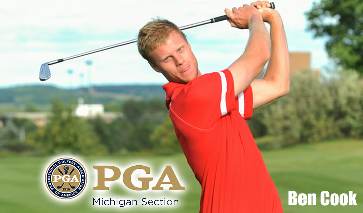 Ferris State's Ben Cook Ties For 10th In 2015 Michigan Open Championship