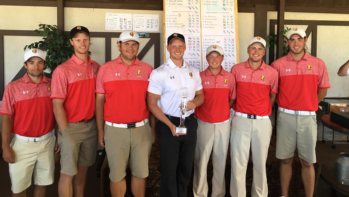 Ferris State Men's Golf Wins Third-Straight Tournament As 'Dawgs Capture Kyle Ryman Memorial