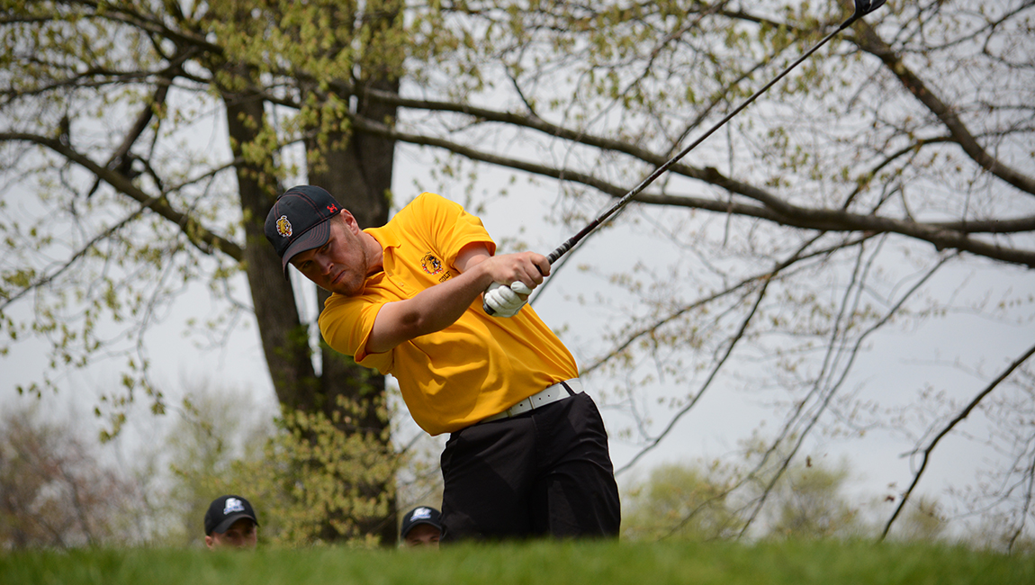 Ferris State Men's Golf Two Shots Off Lead After Two Rounds At GLIAC Championships
