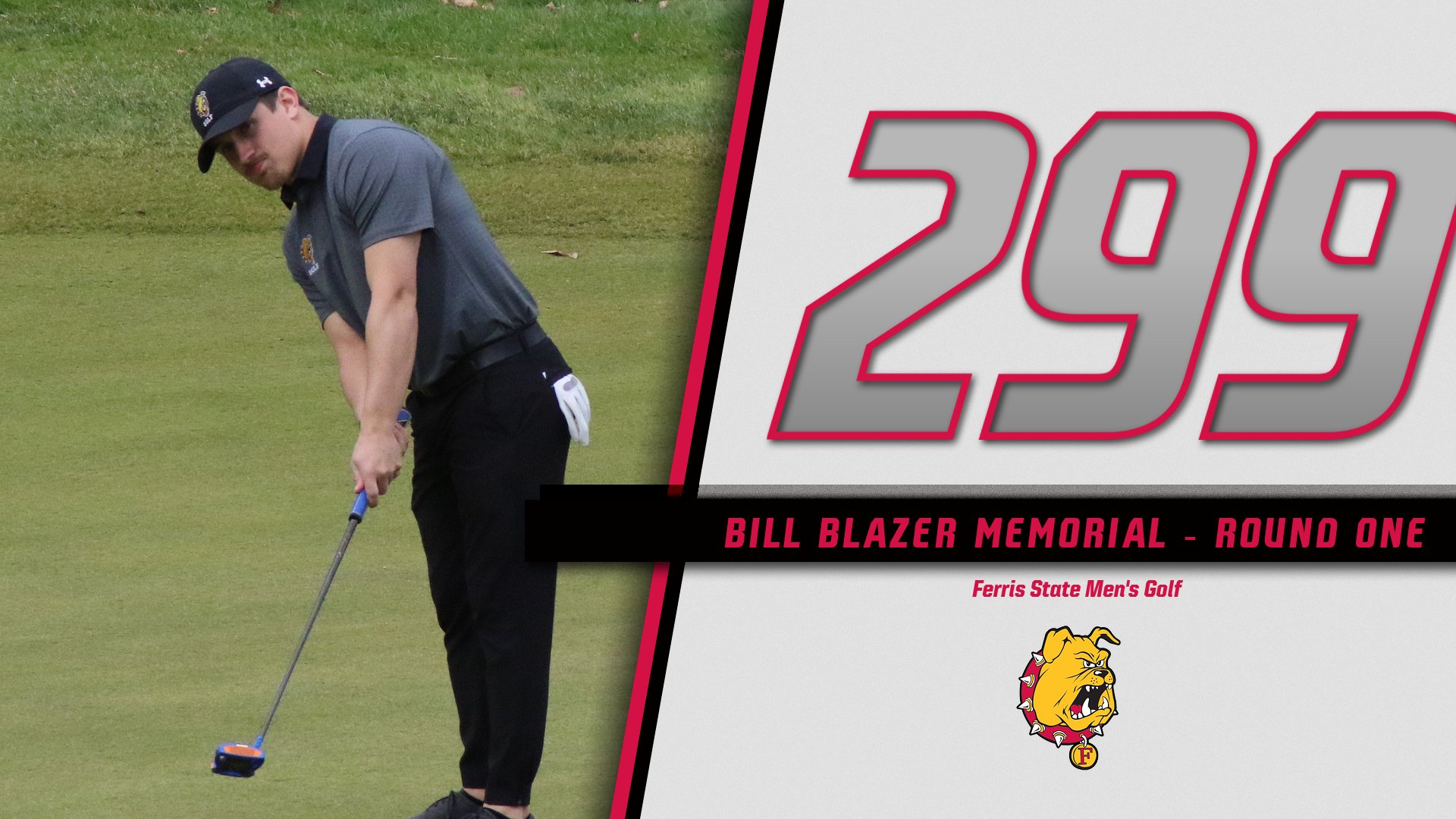 Bulldog Men's Golf Third Overall After Round One At Bill Blazer Memorial