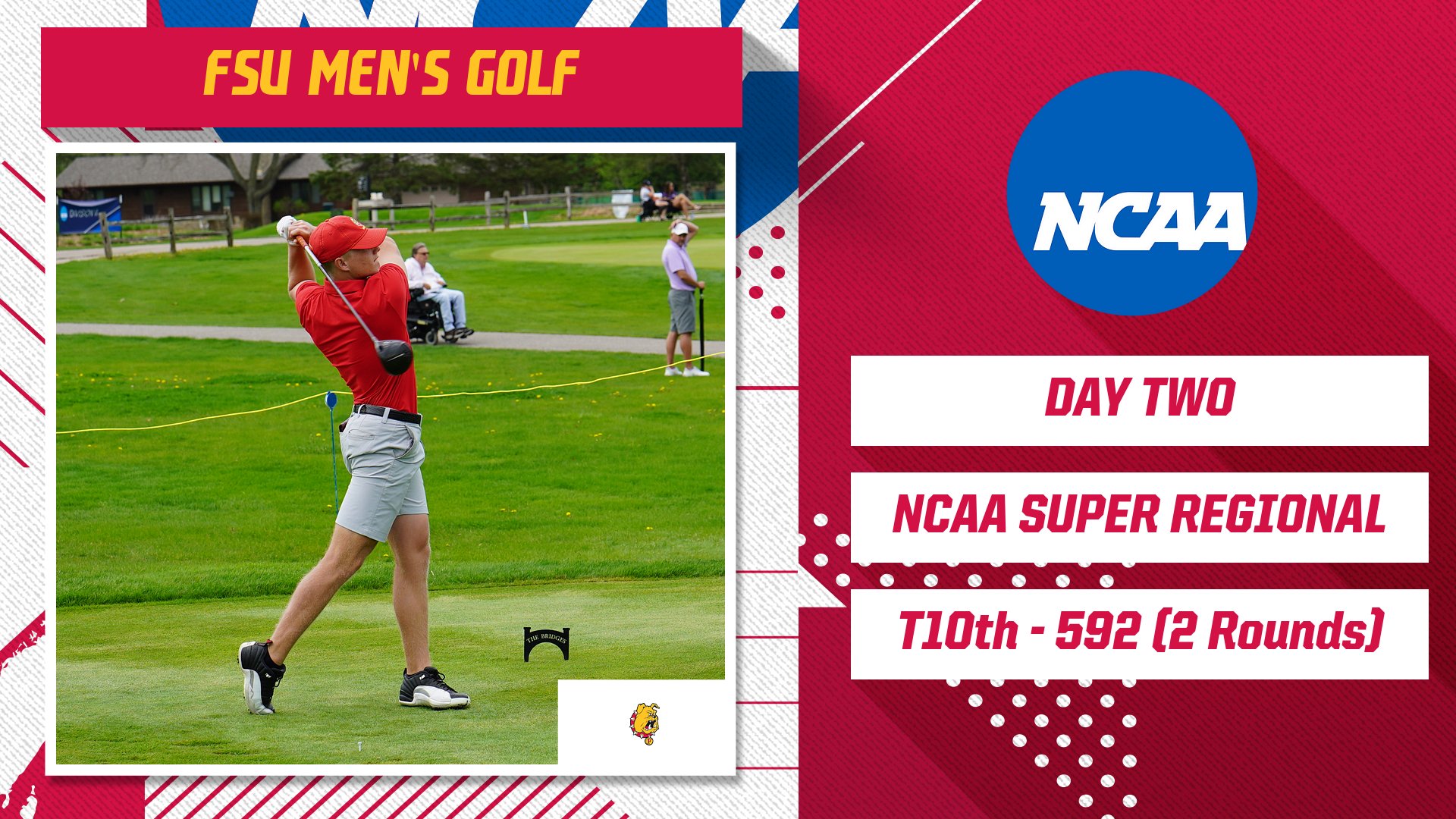Ferris State Wraps Up Day Two Play At The NCAA Super Regional Championships