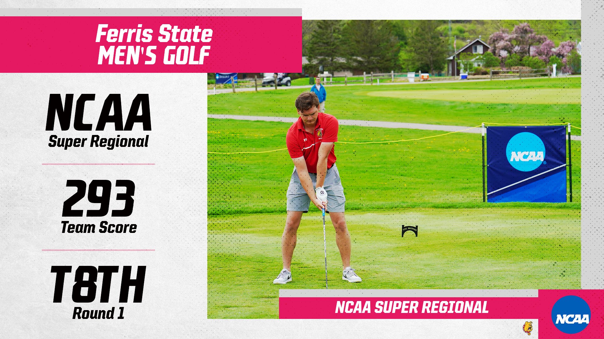 Bulldog Men's Golf Off To Strong Start After Day One Play At NCAA Super Regional