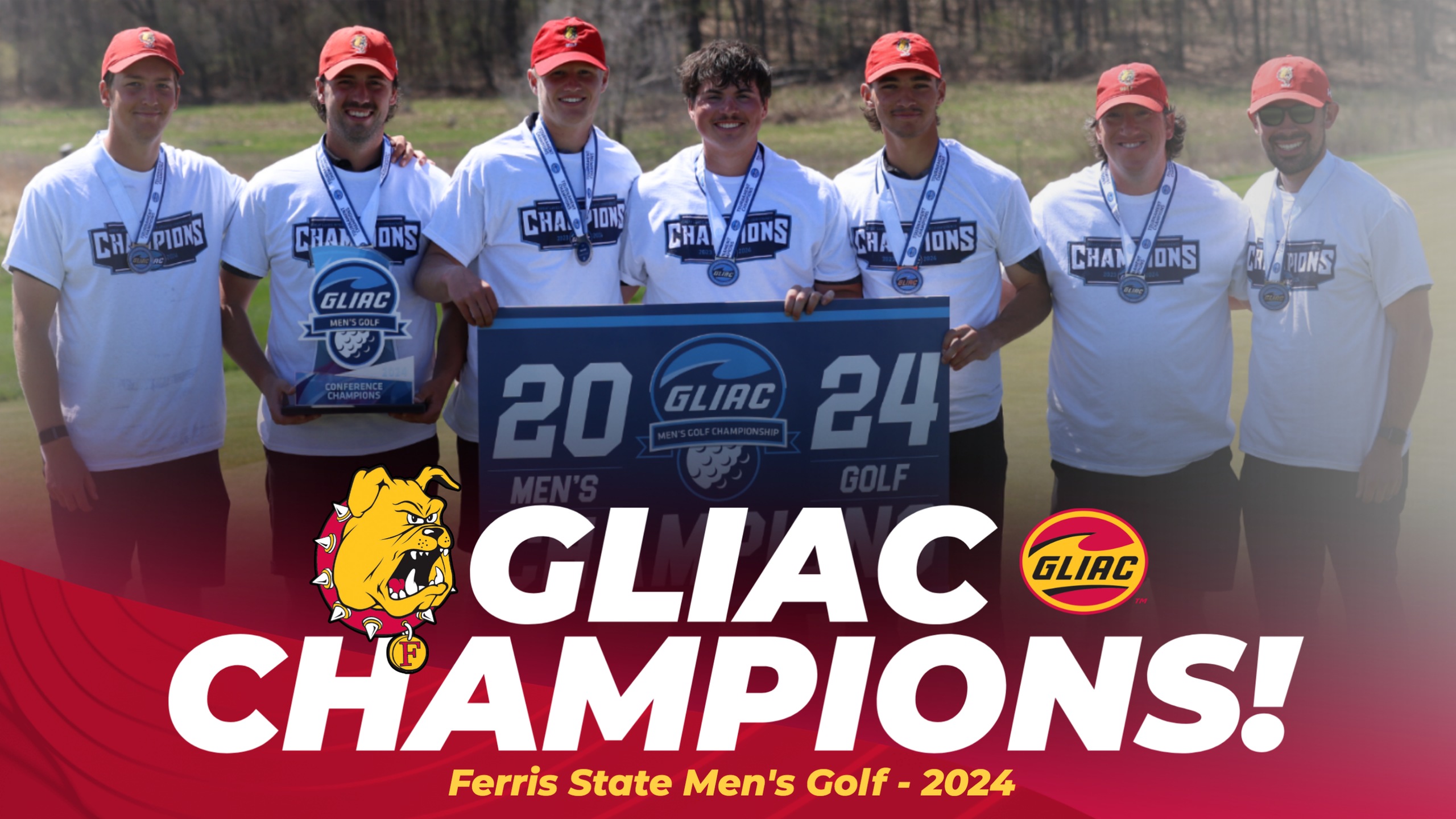 Ferris State Men's Golf Beats GVSU To Win 22nd All-Time GLIAC Championship