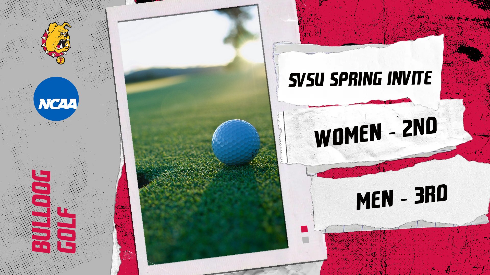 Ferris State Golf Teams Finish Near Top At SVSU Spring Invite