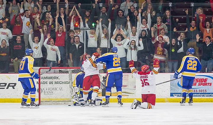 Ferris State Shuts Out Lake Superior State To Cap Weekend Home Sweep