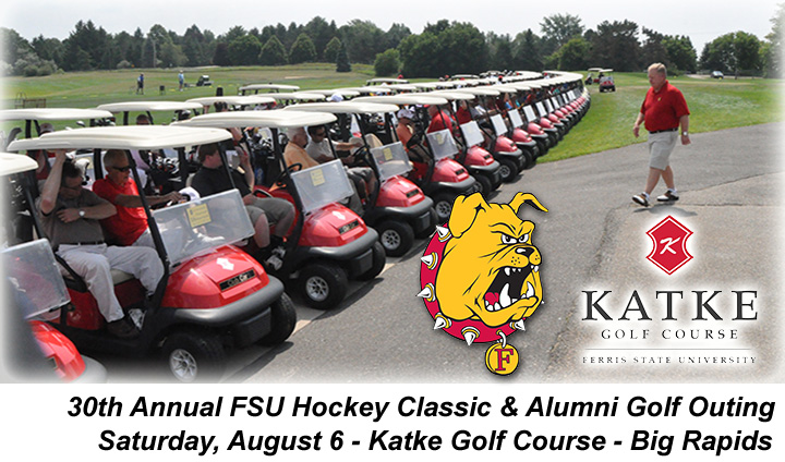 30th Annual Bulldog Hockey Classic-Alumni Golf Outing Set For Aug. 6