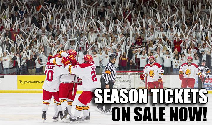 2015-16 Ferris State Hockey Reserved Season Tickets Are Now On Sale!