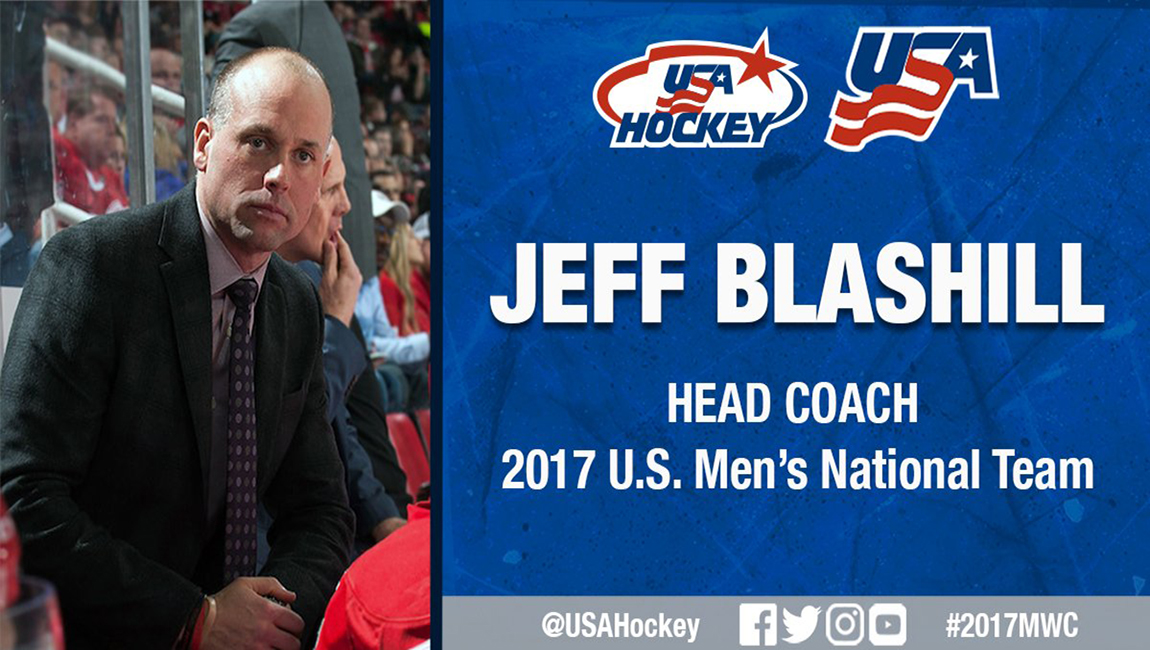 Ferris State Hockey Alum & NHL Head Coach Jeff Blashill To Coach 2017 U.S. National Team