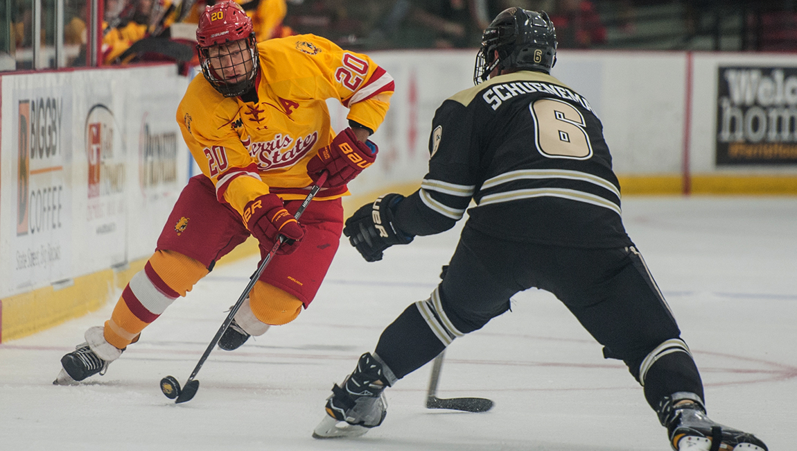 Big Second Period Fuels Ferris State Hockey To Home Ice Victory