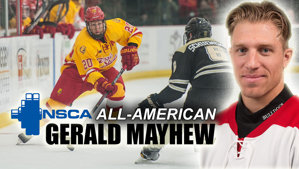 Ferris State Hockey's Gerald Mayhew Garners National Strength & Conditioning All-American Athlete Award