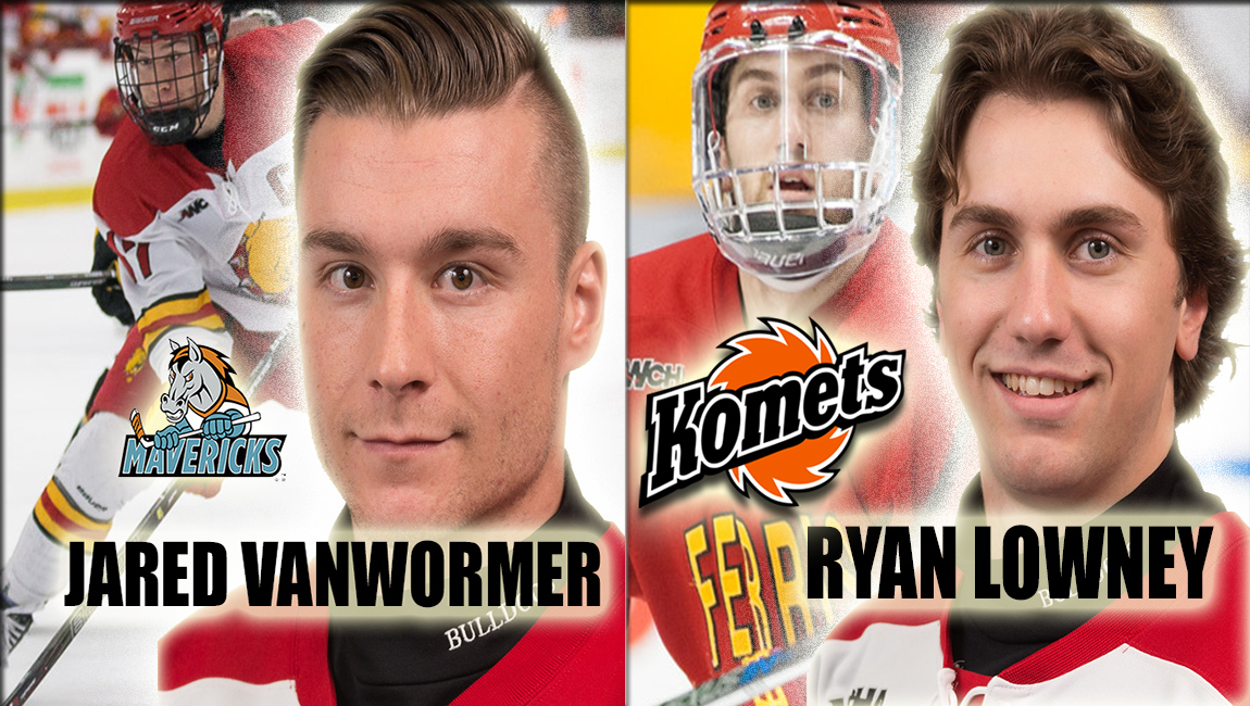 Ferris State's VanWormer & Lowney Join Hockey's Professional Ranks