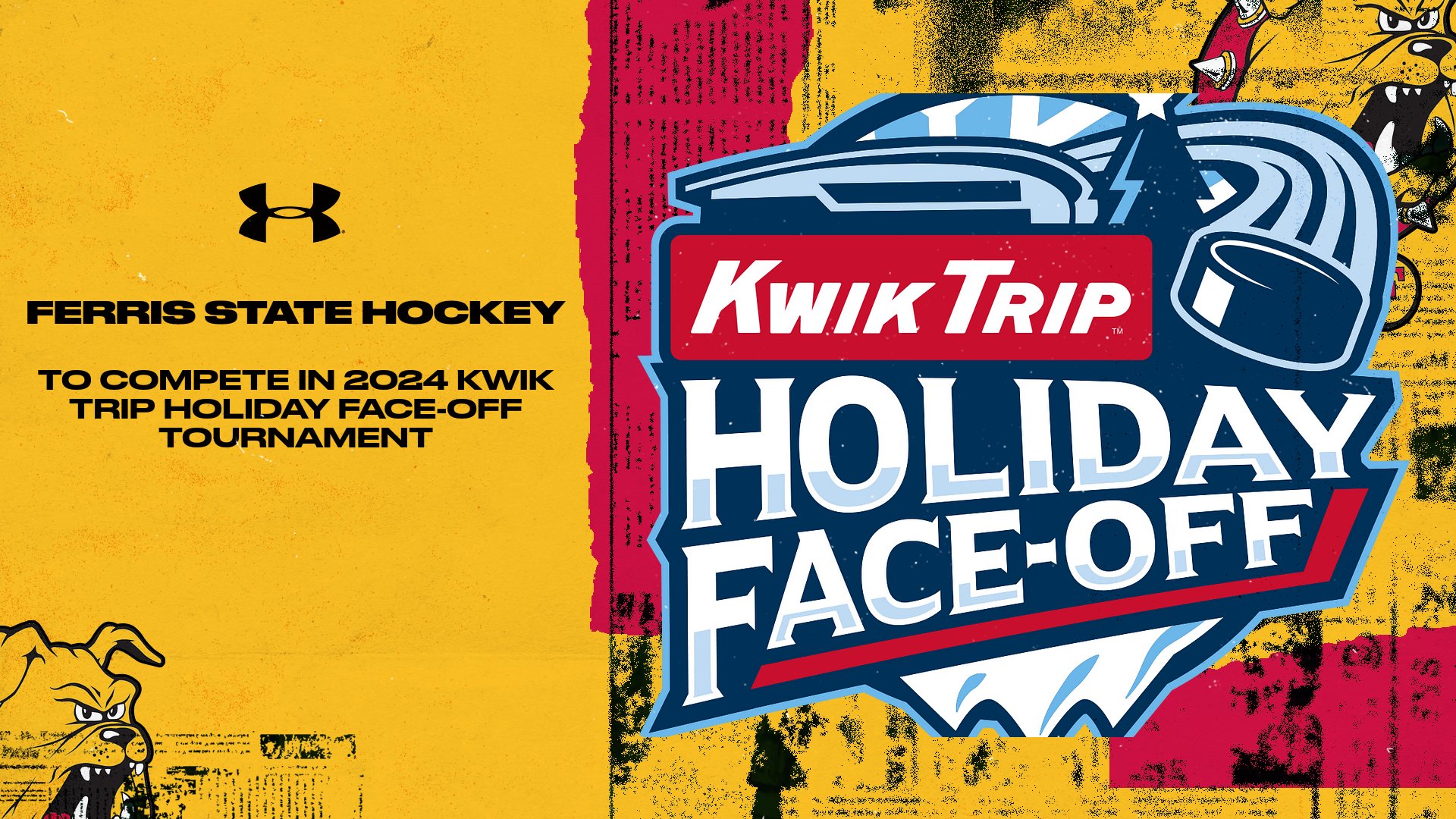 Ferris State Hockey to Compete in Kwik Trip Holiday Face-Off In 2024