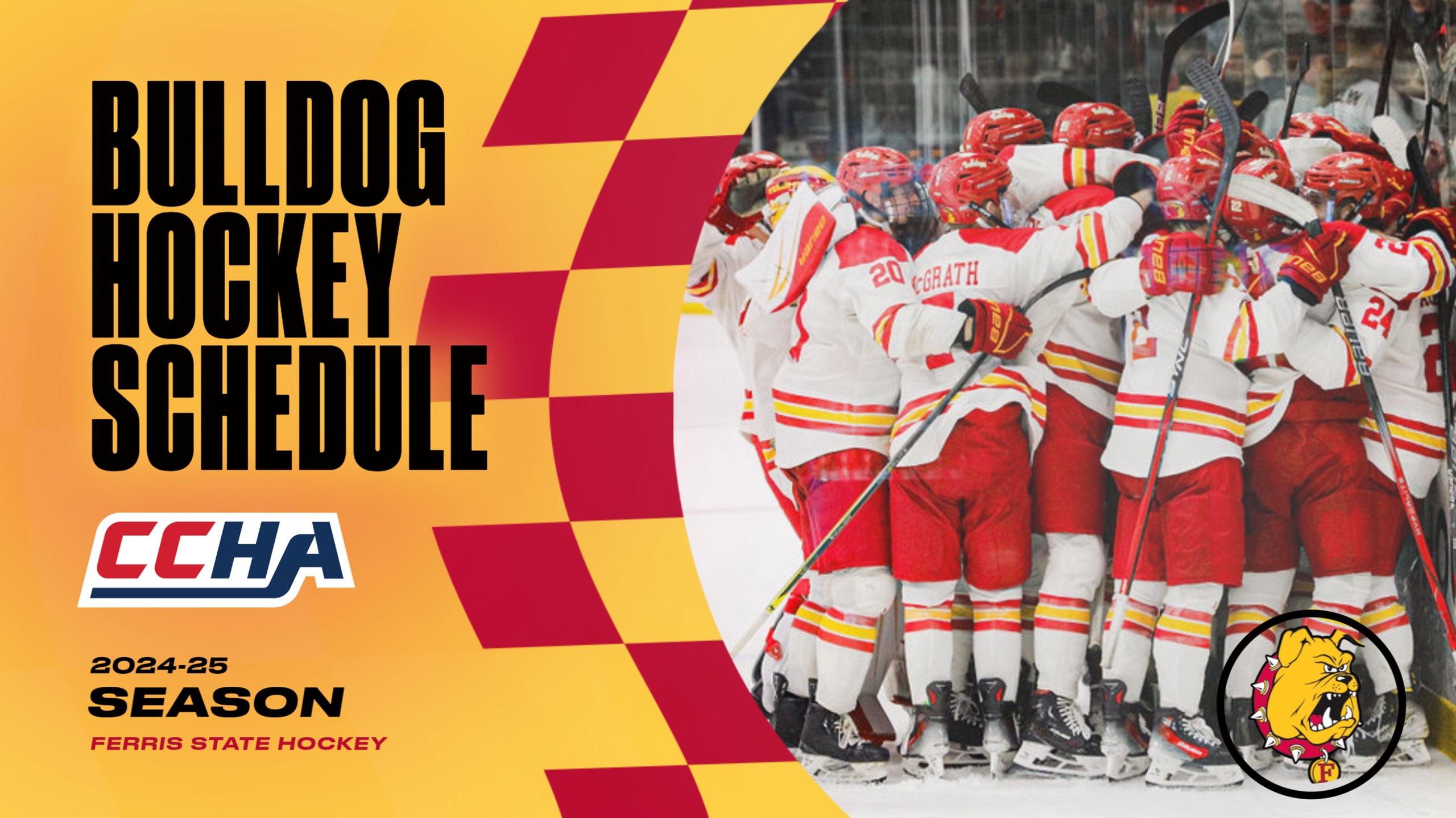 Ferris State Hockey Announces 2024-25 Season Opponents Along With CCHA Composite Schedule
