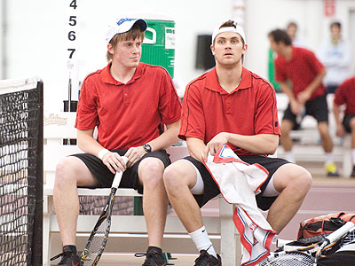 Ferris State's Jack Swan and Justin Hermes both took part in Tuesday's match at Chicago