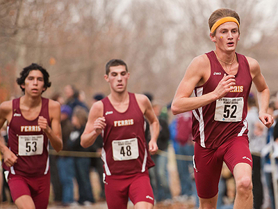 The FSU men's team took 12th place at the regional meet (Photo by Timothy D. Sofranko)