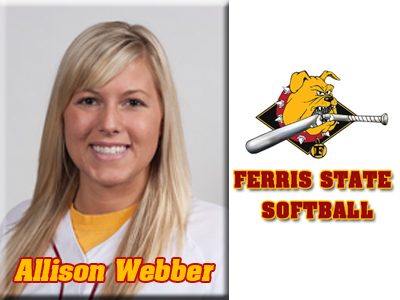 Junior designated player Allison Webber had two hits to go with three RBIs as the Bulldogs claimed a 4-3 game-one triumph at Ohio Dominican.