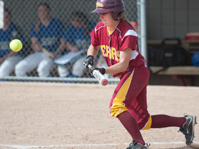 Leadoff batter Morgan Kramerich  had two hits for the second game in a row.  (Photo by Ed Hyde/FSU Photographic Services)