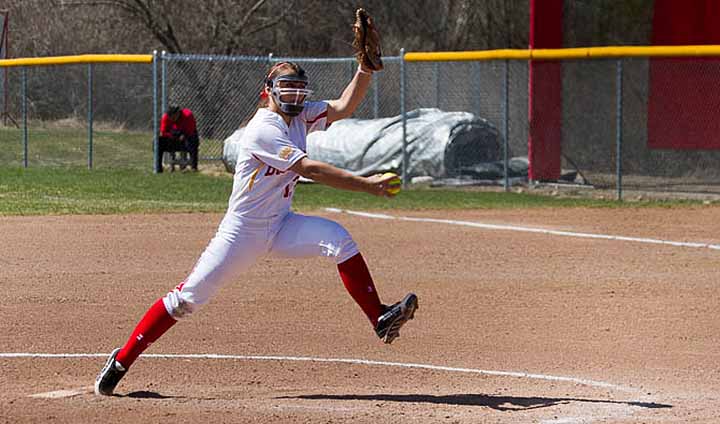 Thompson Pitches No-Hitter To Help Bulldogs Post Decisive Home Sweep Over Lake Superior State