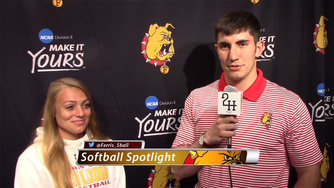 WATCH: Ferris State Softball Spotlight - Logan Fleming
