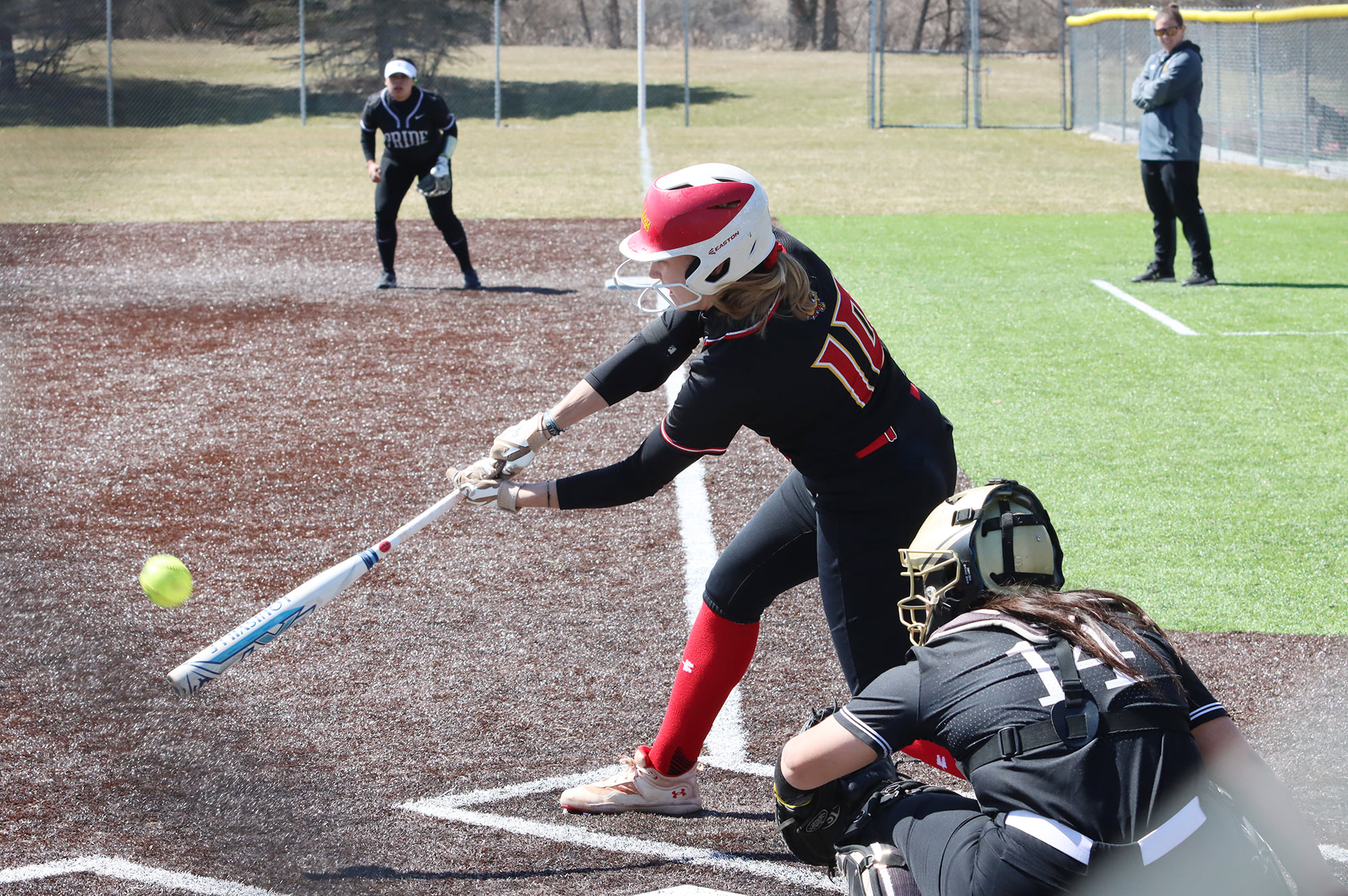 Bulldog Softball Returns To Action But Falls In Home Twin Bill Against Northwood