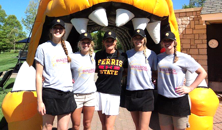 Successful First Year For Ferris State Women's Basketball Golf Outing