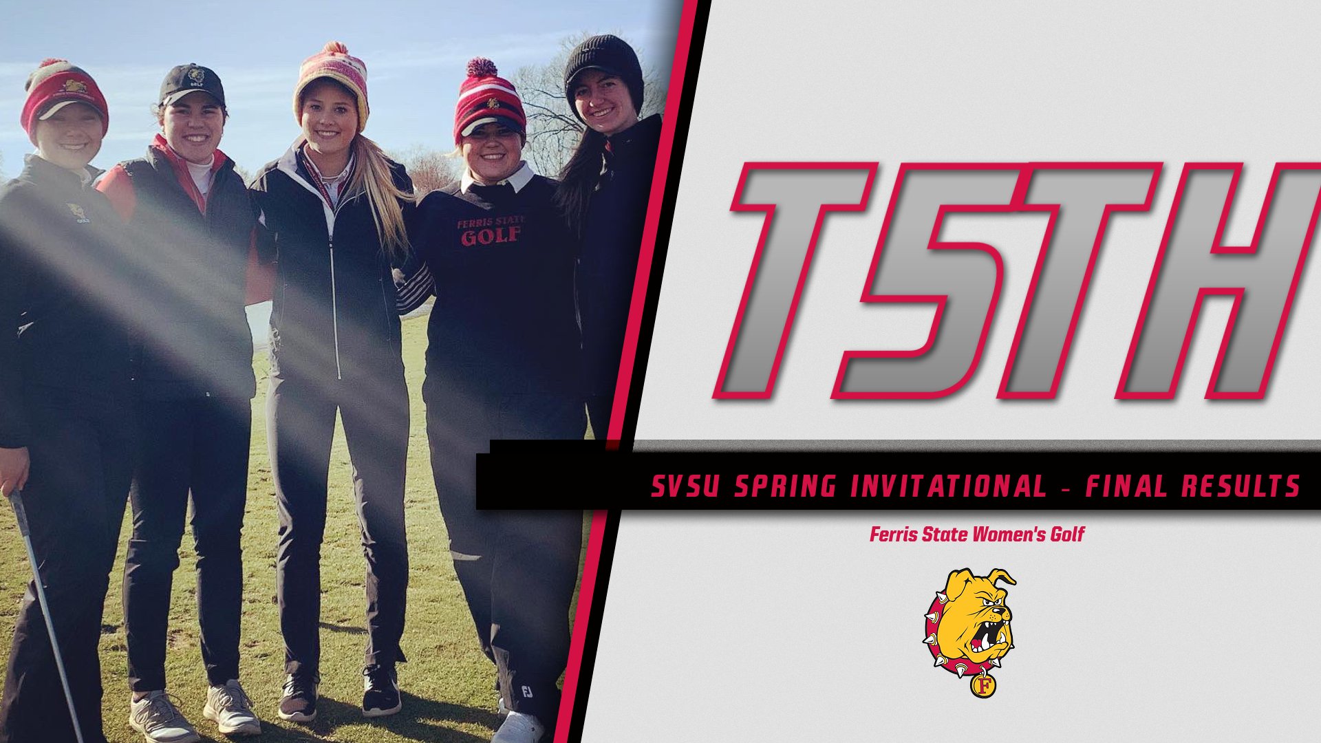 Ferris State Women's Golf Finishes Season-Opening Event Tied For Fifth Overall