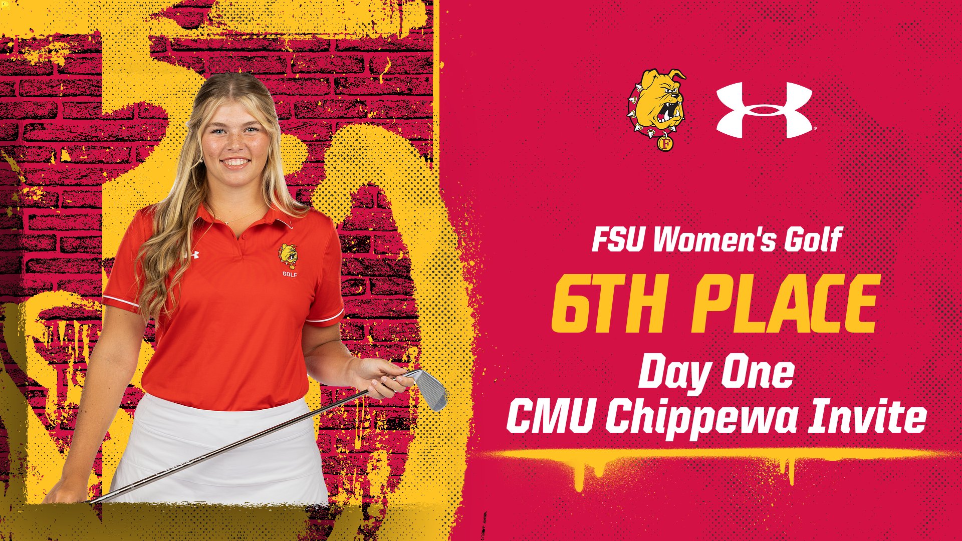 Bulldog Women's Golf Sixth After Day One In NCAA D1 Field At Chippewa Invite