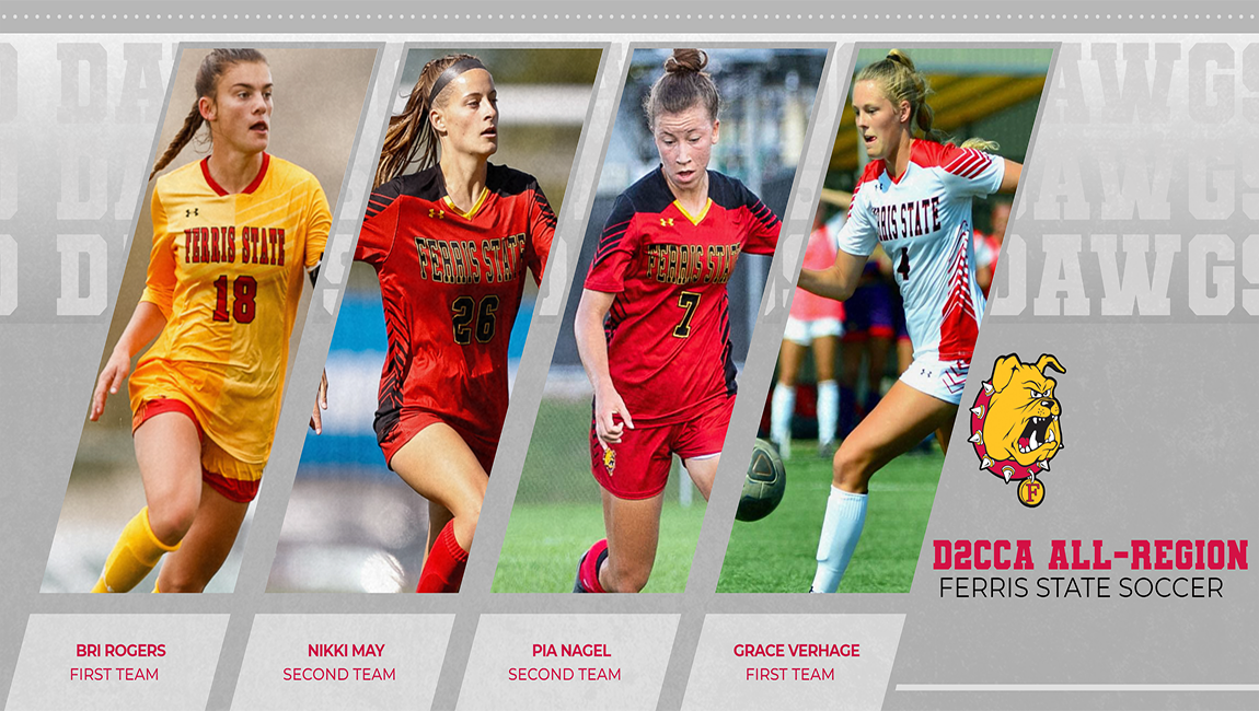 Four Ferris State Soccer Standouts Named To D2CCA All-Region Team