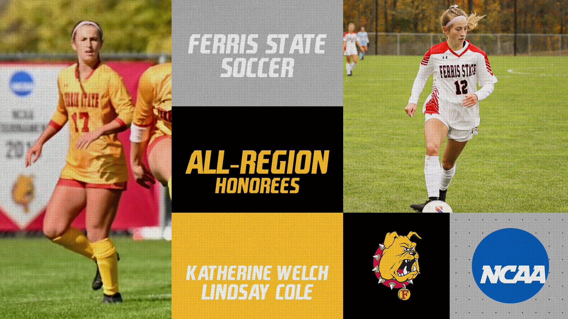 Two Ferris State Soccer Standouts Earn All-Region Team Recognition