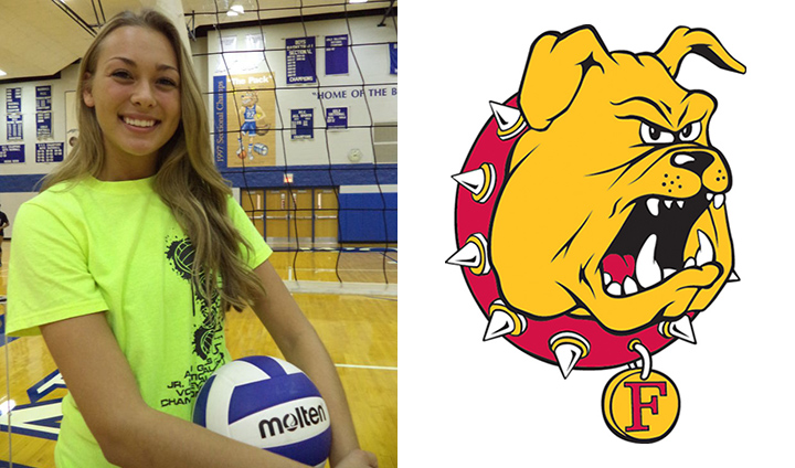 Regional Champion Ferris State Adds Prep Out-Of-State Middle Hitter Nicole Malouhos