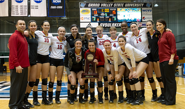 Ferris State Volleyball Claims Midwest Regional Title To Reach NCAA Elite Eight!