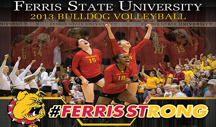 2013 Ferris State Women's Volleyball Yearbook