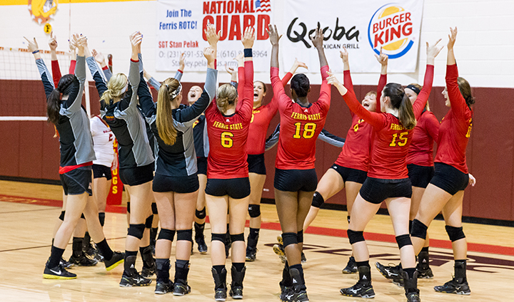 Ferris State Volleyball Advances To NCAA Regional Semifinals For Third-Straight Year
