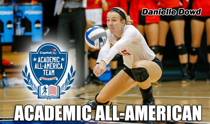 Ferris State's Danielle Dowd Claims Academic All-America Volleyball Honors