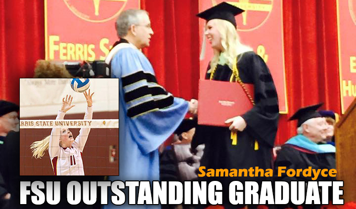 Former Student-Athlete Samantha Fordyce Honored As 2015 FSU Outstanding Graduate